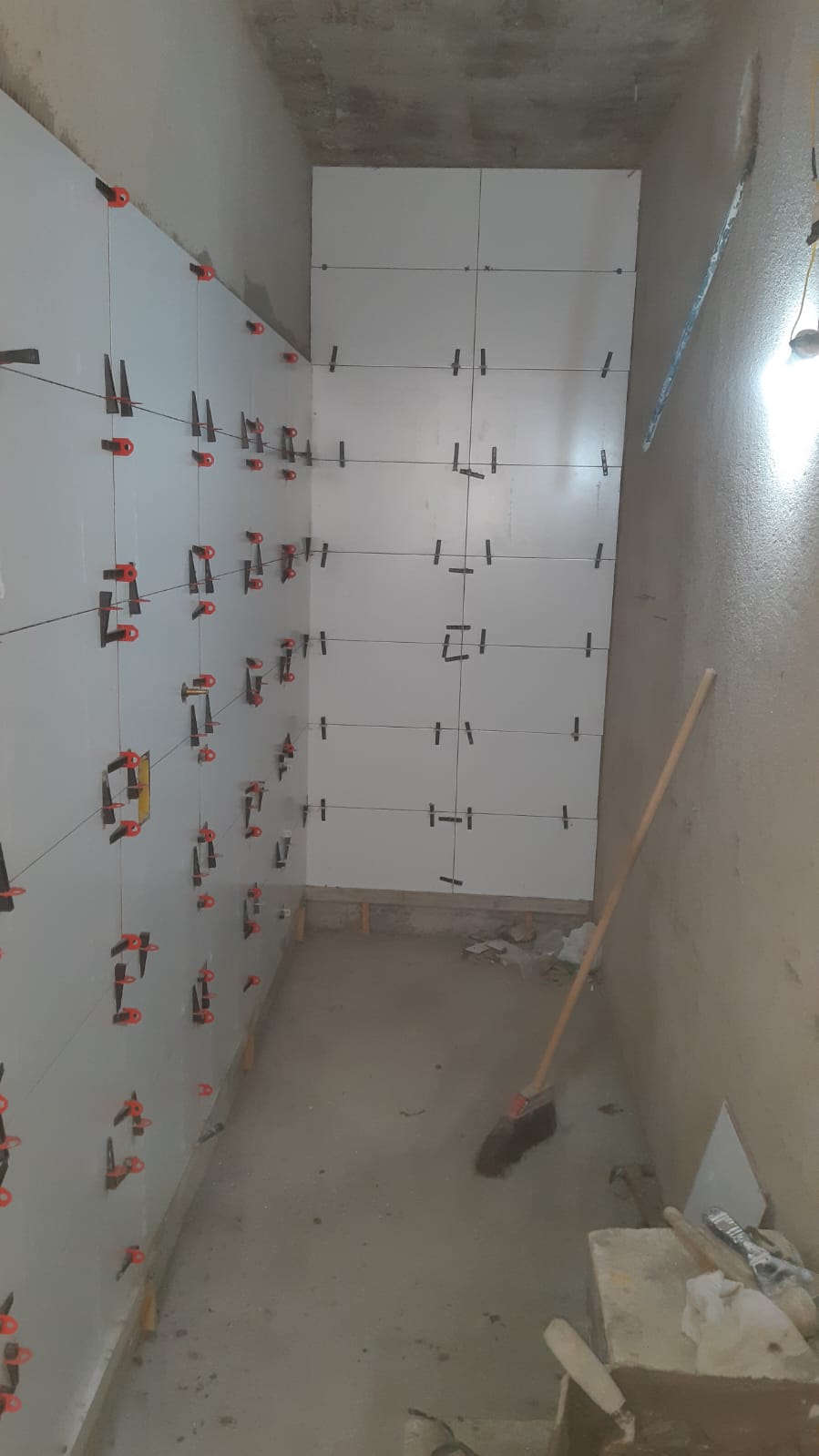 Detalhe de revestimento e paginação